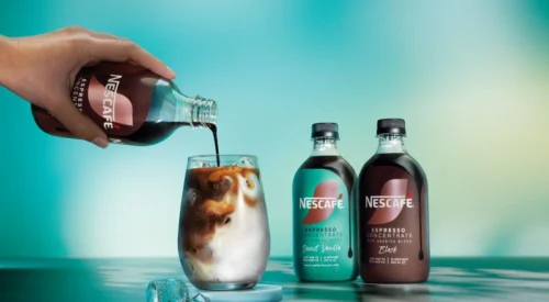 Nescafé cold brew concentrate bottled products