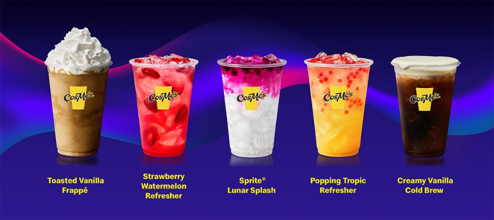 McDonald's to test CosMc's-inspired drinks at 500 stores - Tea